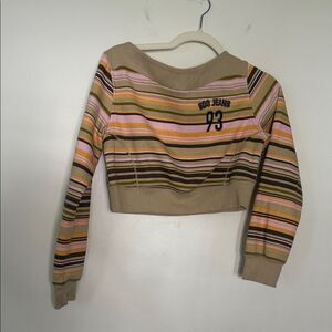 Urban outfitters BDG jeans striped warm long sleeve top
